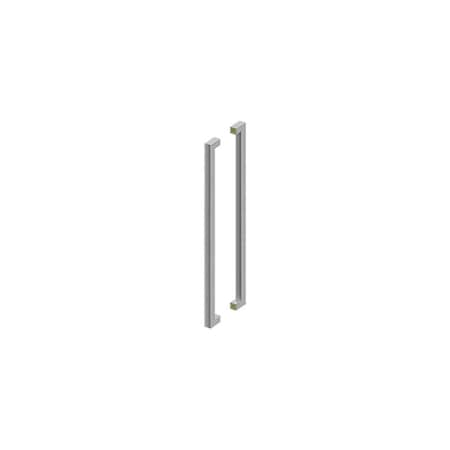 Deltana 42 Back to Back Contemporary Pulls Satin Stainless Steel Finish SSPBB4215U32D